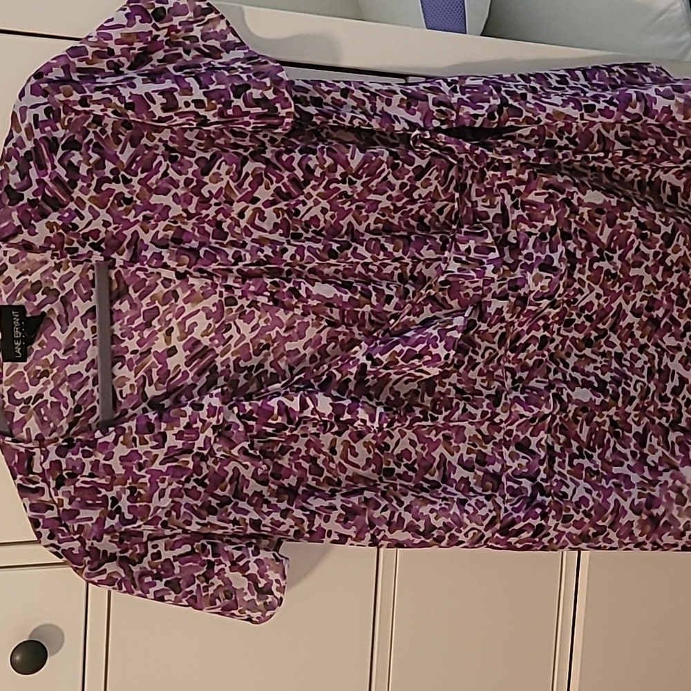 Lane Bryant wrap top